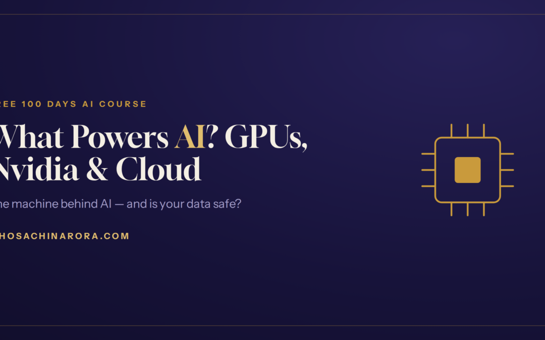 What powers AI — GPUs, Nvidia and the cloud